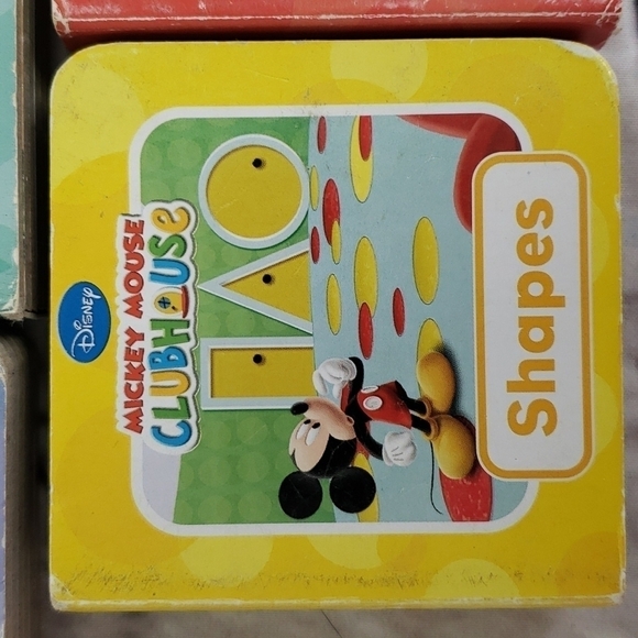 DISNEY Mickey Mouse Clubhouse Chubby First Baby Learning Book Set VGUC - Picture 13 of 16